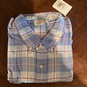 Faherty XXL Button down  Long sleeve. New with tags.